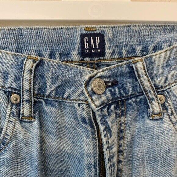 Gap Distressed DIY Jorts Denim Shorts Cut Offs MENS SIZE 32 - Picture 6 of 7